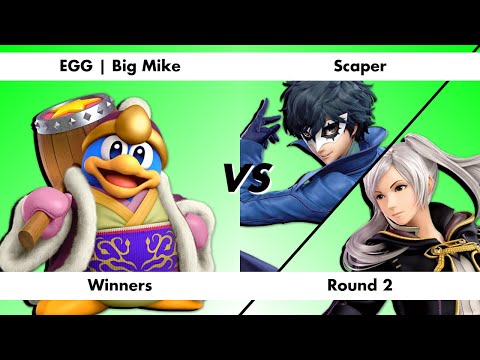 EGG | Big Mike (DDD) vs Scaper (Joker/Robin) Winners Round 2 @ Blastzone Revamped+ 57