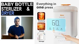 Bololo Baby Bottle Sterlizer and Dryer || Best B