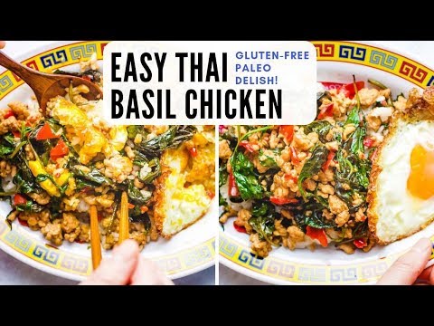 Thai Basil Chicken (Gluten-Free, So Yummy)