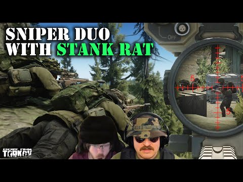 The Ultimate Rat Sniper Team in Tarkov ( With Stank Rat )