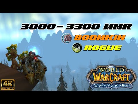 3000-3300 MMR Moonkin Rogue Arena Wotlk Classic Season 6