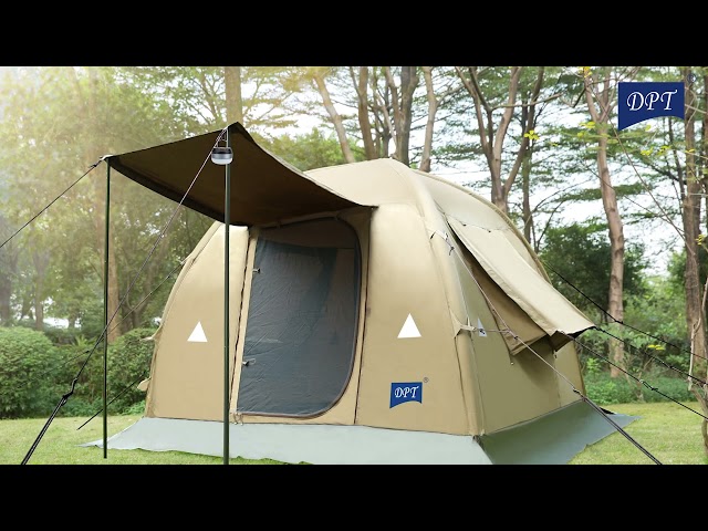 فانوس مخيمات قوة 3.7 فولت، يعمل كخازن طاقة،ضمان سنتان