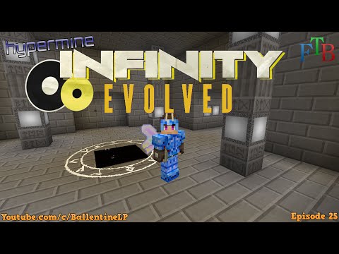 Minecraft Mods - FTB Infinity Evolved - Episode 25 - Runic Dungeon Adventure!! (Hypermine Server)