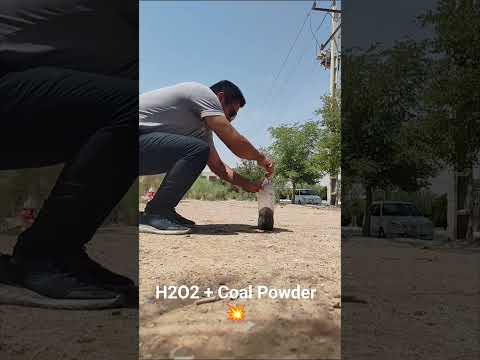 H2O2 Bomb        #explotion #bomb