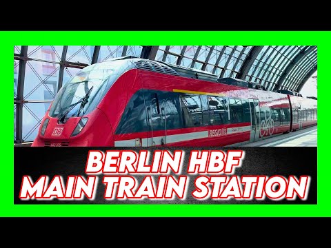 Berlin HBF Hauptbahnhof 🚇 Hoch & Tief 🚄