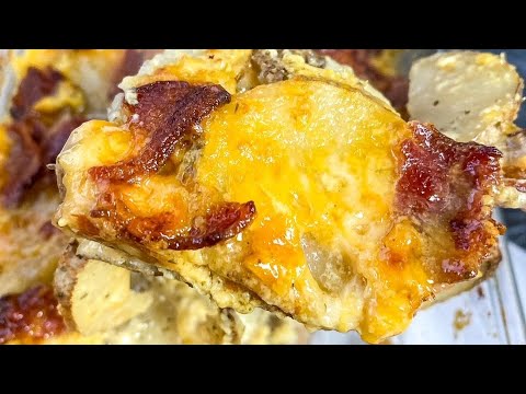 Cheesy Bacon Ranch Scalloped Potatoes