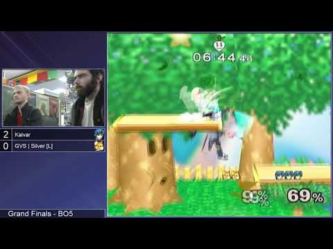 GSS 95 SSBM - GVS | Silver [L] (Fox) vs. Kalvar (Marth) - Melee GF