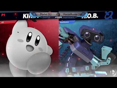 Smash Vessel 0 - ForzeRusse (R.O.B.) Vs Porkè (Inkling) - Grand Finals