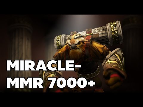 [Dota2] Miracle- Pro EarthShaker Mid MMR 7000 Ranked Game [ Miracle-Gameplay ]