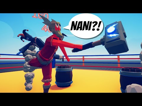 Teleporting Fighter The Kicker vs Every Faction - Totally Accurate Battle Simulator TABS