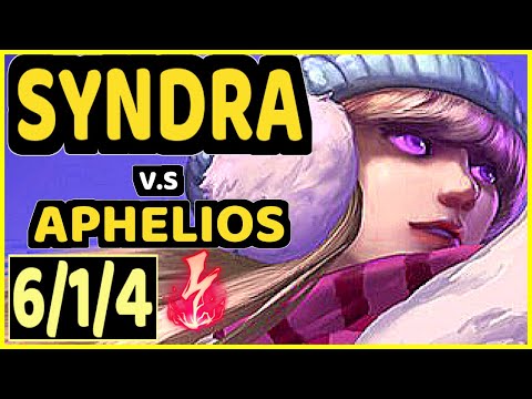 INNAXE (SYNDRA) vs APHELIOS - 6/1/4 KDA BOTTOM ADC CHALLENGER GAMEPLAY - EUW