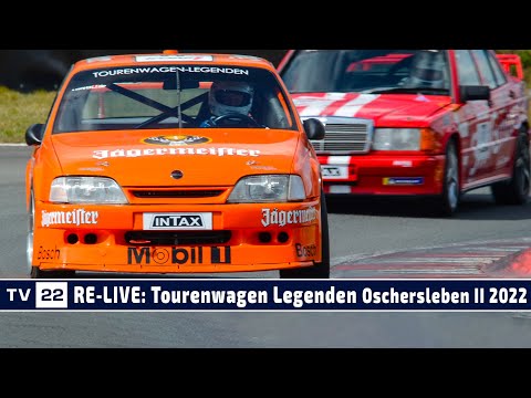 MOTOR TV22: RE-LIVE DTM Classic Oschersleben Tourenwagen Legenden Rennen 2 2022 | ADAC GT Masters