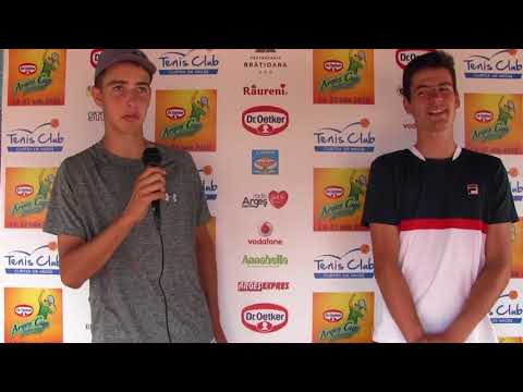 Arges Cup Dr. Oetker 2018 - Interviu Filip Mandovic/ Petar Teodorovic (SRB)