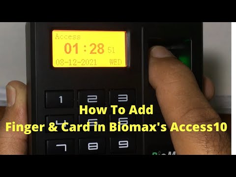 Bio-max rf id card,door access control system, model name/nu...