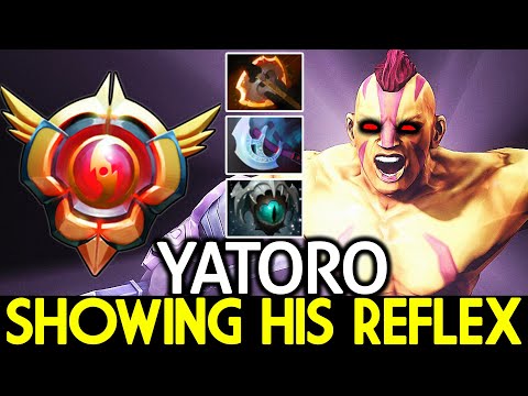 YATORO [Anti Mage] Level Grandmaster Carry Showing His Reflex Dota 2