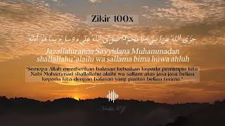 Download lagu JAZALLAHU ANNA SAYYIDINA MUHAMMADAN 100x #islam #islamic #jomselawat mp3