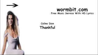 Celine Dion - Thankful (Official Audio)
