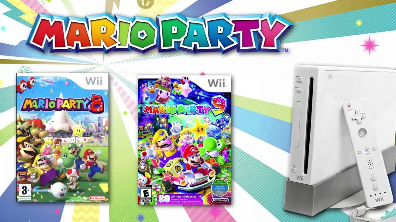 ¿Cuántos juegos de Mario Party hay en Wii? LIB Answers