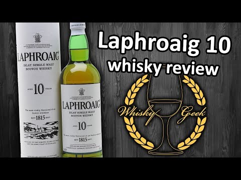 Laphroaig 10 year old. Whisky review #016