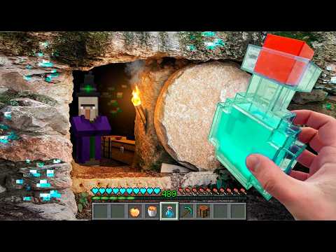 Minecraft in Real Life MOVIE - SECRET WITCH HOUSE in Minecraft Real Life POV FILM 創世神第一人稱真人版