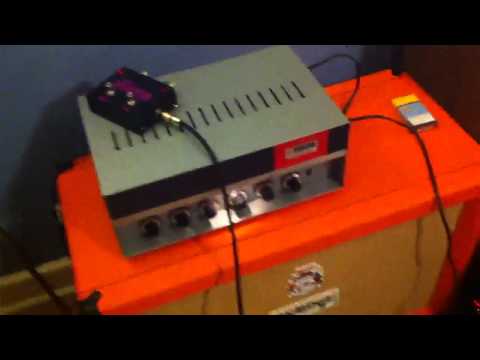 Bogen Challenger CHA 20 (converted to guitar amp) 1954 USA image 17