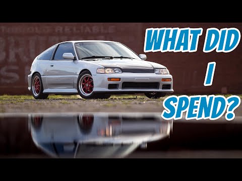 1989 CRX Rescue Part 23 - Showcase & Cost Breakdown