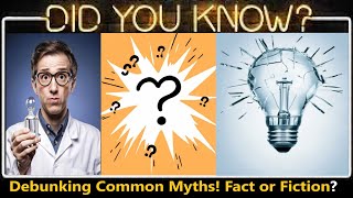 Mythbusters: Fact or Fiction Debunking Common Myths! Tonight We Crack the Code on Common Myths!