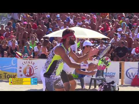 ITF Beach Tennis World Championships 2018 - Men's Semifinal (highlights)