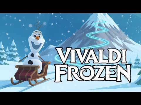 Musical Tracing Map - Vivaldi Winter❄️ Relaxing - Frozen Olaf Edition