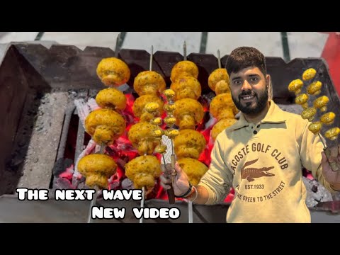 Home cooking Barbique tandoori mushroom 🍄 tikka The next wave