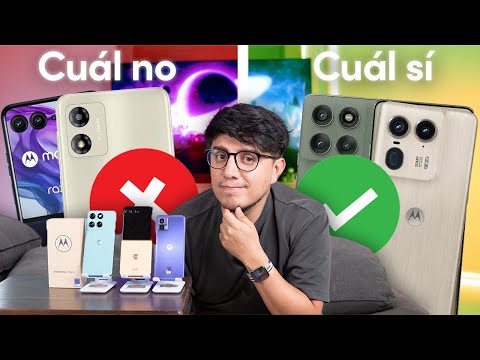Qué celulares Motorola comprar en 2026, y cuáles no