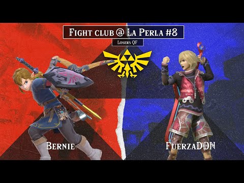 Fight Club at La Perla #8 | Bernie (Link) vs. FuerzaDON (Shulk) - Losers Quarter - Final