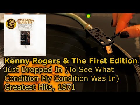 Kenny Rogers & The First Edition - Just Dropped In To See (What Condition My Condition Was In) Vinyl