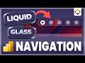 Build a Liquid Glass Navigation Menu in Power BI | Full UX/UI Tutorial