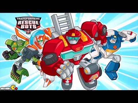 Transformers Rescue Bots: Hero Adventures Save Civilians From Volcanoes!