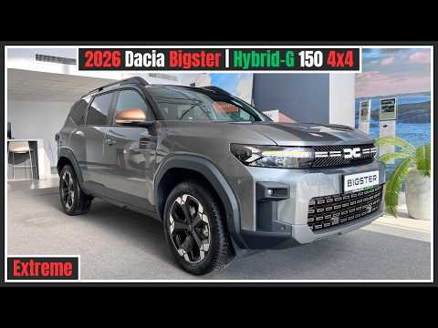 New Dacia Bigster 2026 (Hybrid-G 150 4x4) Review & First Look