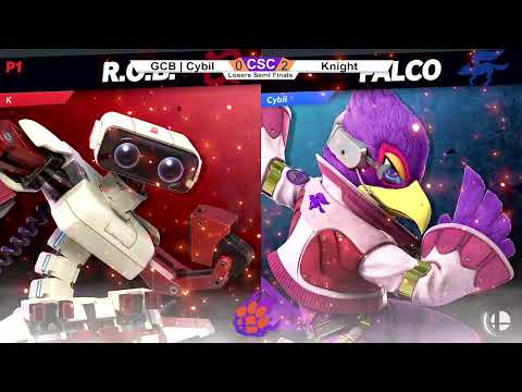 Clocktower Smash 100 - LS - Knight (R.O.B.) vs. GCB | Cybil (Falco) - SSBU