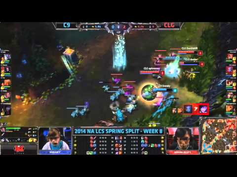 CLG vs C9 support is so easy! - FIXED