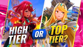 Are Pyra And Mythra HIGH TIER Or TOP TIER - Smash Ultimate