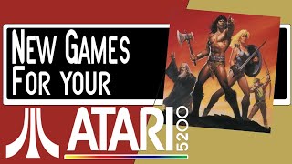 New Games for your Atari 5200 Part 5