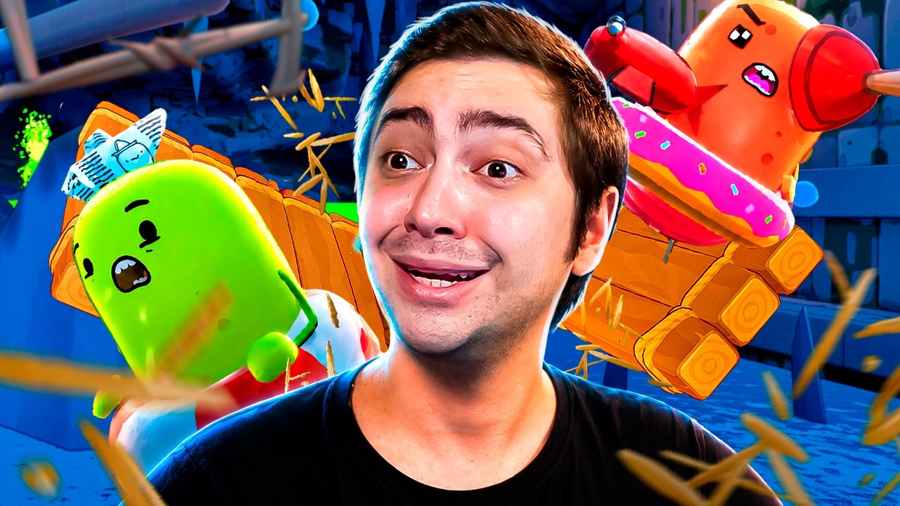 TENTE NÃO QUEBRAR A JANGADA! - SPONGE BREAK COM OS AMIGOS