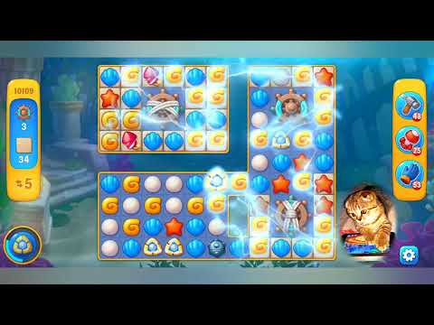 Fishdom 2022, no Boosters,  10109  level  -  прохождение без бустеров,  10109  уровень.