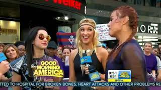 25th August 2014 ~ Good Morning America  ~ Prince &amp; 3rdEyeGirl ~ Art Official Age Plectrum Electrum