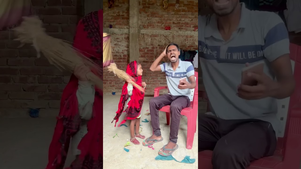 Mummy Jhadu 🧹 Mar Do🤣🤣#shorts #funny #comedy #reels #ytshorts #shortsfeed #viralvideo