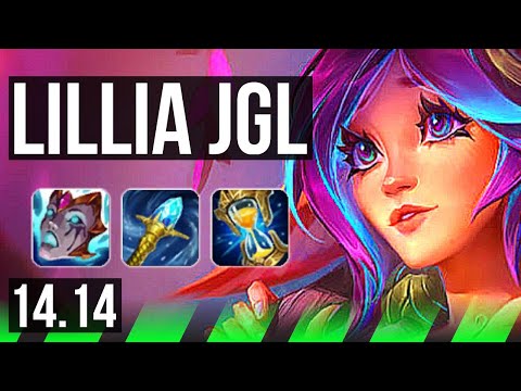 LILLIA vs BEL'VETH (JGL) | 6k comeback, 71% winrate, 11/4/13, Godlike, 41k DMG | BR Master | 14.14
