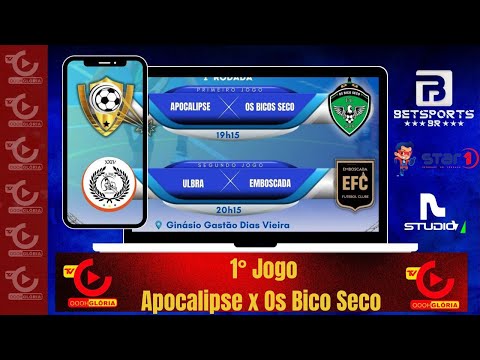APOCALIPSE 04 X 04 OS BICO SECO | TAÇA CIDADE DE FUTSAL - VARGEM GRANDE | 1º RODADA