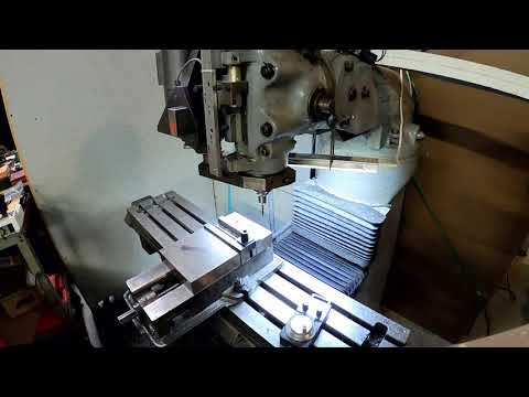 centroidcnc control bridgeport mill test video 2