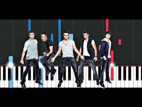 CNCO - De Cero (Piano Tutorial)