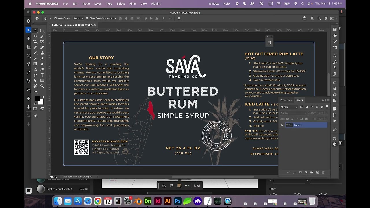 Create Realistic Gold Foil Packaging Labels in Adobe Dimension | 3D Mockup Technique