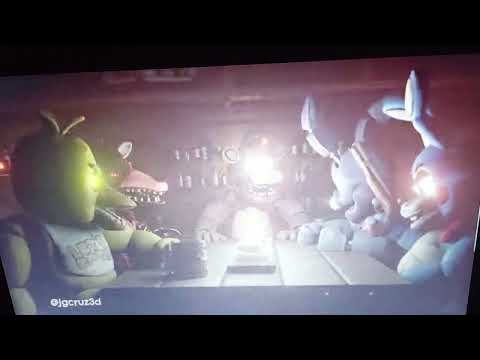 REACTING TO: a fnaf animation called "fnaf singing hoist the colours"